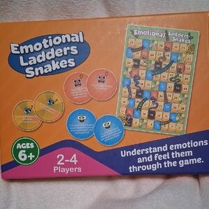 Emotional Ladders and Snakes Board Game